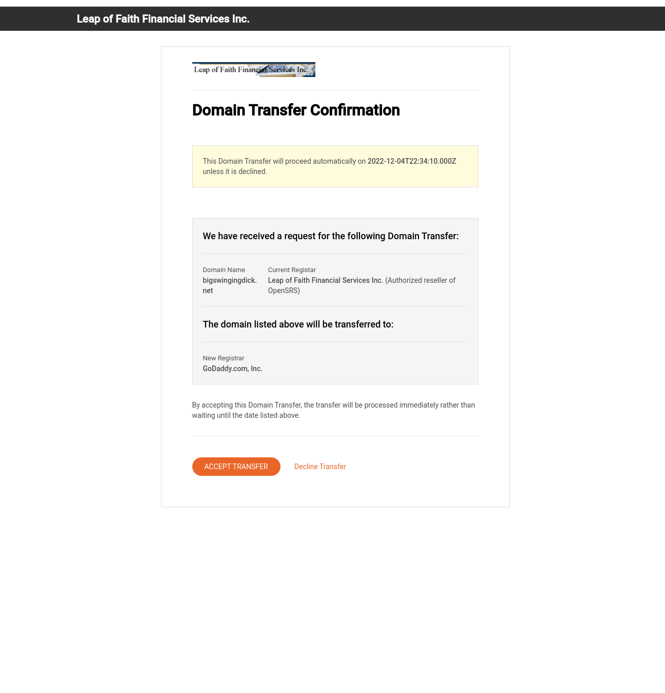 Visualizing the Security Benefits of the Losing FOA for Domain Name ...